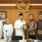 Bupati Enrekang temui Mensos Saifullah Yusuf di Jakarta, (16/4/2025).