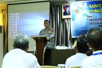 Kapolda Sulsel hadiri RAT Puskoppolada ke-52 di Hotel Ramayana, Jalan Gunung Bawakaraeng No. 121, Makassar, pada Rabu (16/4/2025).