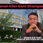 Kuasa Hukum ungkap dugaan alih fungsi lahan secara ilegal di Makassar.