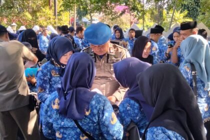 Bupati Enrekang tegaskan pentingnya disiplin ASN dan Tenaga Honorer, (17/4/2025).