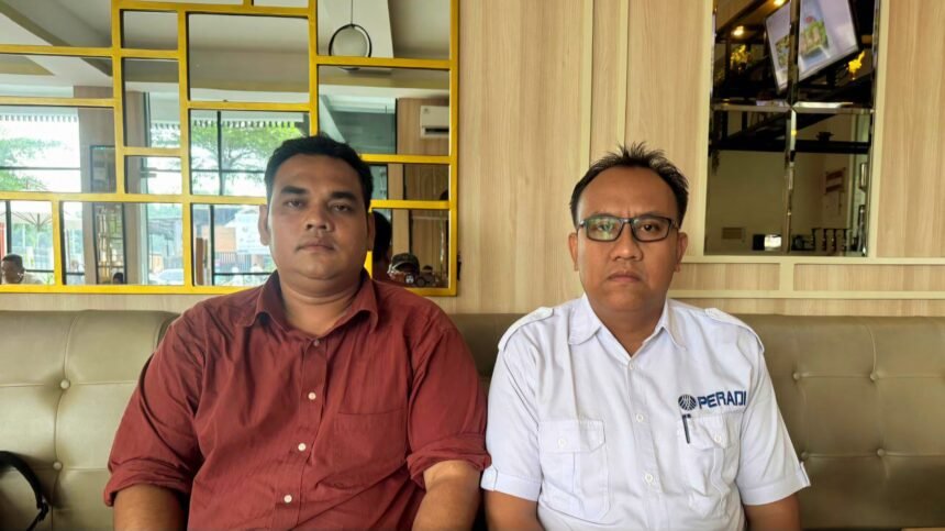 Kepling Binjai III dan Kuasa Hukumnya bantah tudingan terkait penyebaran foto surat keterangan yang belakangan ini beredar di sejumlah media online, (23/4/2025).
