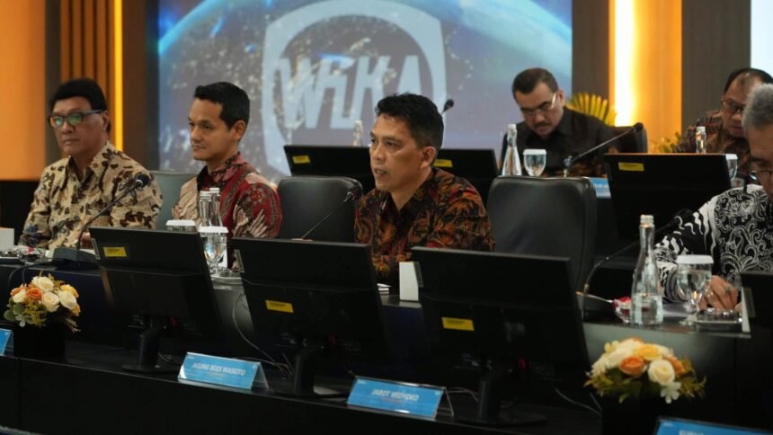 Wijaya Karya Gelar RUPS Tahunan untuk Tahun Buku 2024, Jumat (25/4/2025).