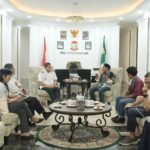 Ketua GMKI Makassar dan jajaran temui Wali Kota, April 2025.