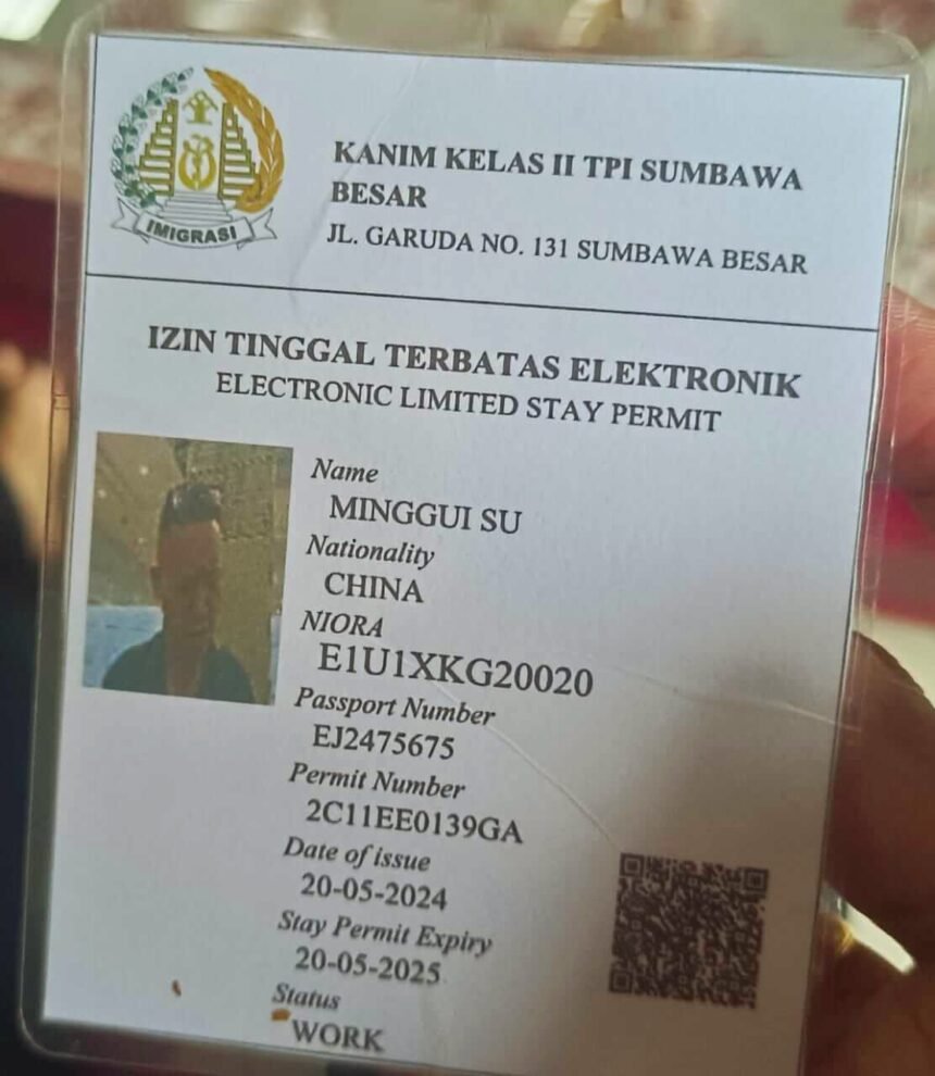 Electronic limited stay permit.