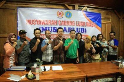 Klub sepatu roda di Jombang menggelar Muscablub, (29/4/2025).