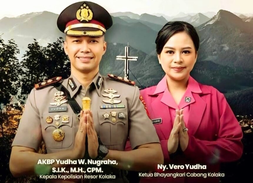 Polres Kolaka dan Bhayangkari.