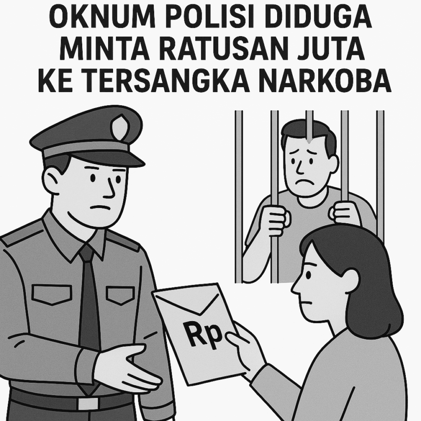 Ilustrasi janji bebas berujung dugaan pemerasan di Buru, (20/4/2025).