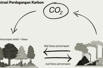Perdagangan karbon Indonesia sentuh Rp77,91 triliun hingga April 2025. (idxcarbon/forestdigest/ho/mp)