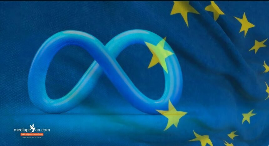 meta collage illustration and european union-mediapesancom