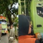Polres dan Pemkab Gowa tertibkan truk pelanggar di Jalan Poros Pattallassang, (13/5/2025).