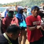 Warga menggelar aksi terkait sengketa lahan dengan PT Vale Indonesia di Morowali, Sulawesi Tengah, (1/5/2025).