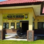 Kantor Polsek Pa'jukukang di Bantaeng.