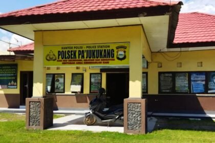 Kantor Polsek Pa'jukukang di Bantaeng.