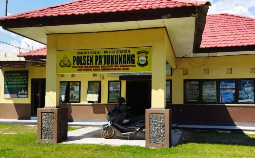 Kantor Polsek Pa'jukukang di Bantaeng.