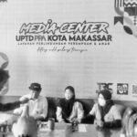 Konferensi pers terkait dugaan kekerasan seksual terhadap anak di Kantor UPTD PPA Kota Makassar, Rabu (7/5/2025). (R35/HO)