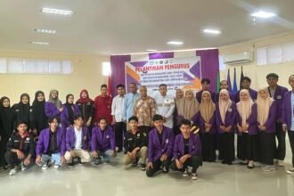 UNIMEN lantik serentak tiga UKM baru, pada Jumat (9/5/2025).