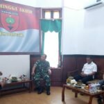 Kapolres bersilaturahmi ke Komandan Kodim 1409 Gowa, (14/5/2025).