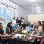 Kapolres Bulukumba kunjungi Redaksi Radar Selatan, (15/5/2025).