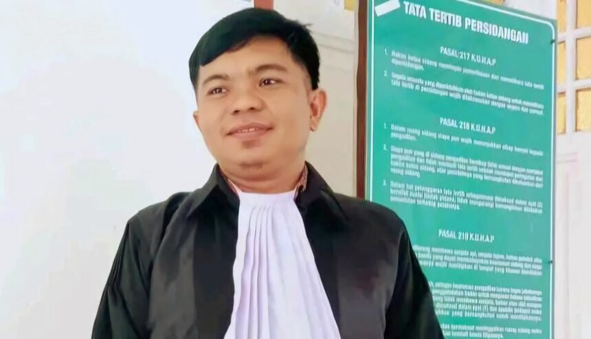 Jumadi Mansyur, S.H., seorang pengacara muda dan Ketua Bidang Organisasi dan Pengembangan SDM HAPI Sulsel.
