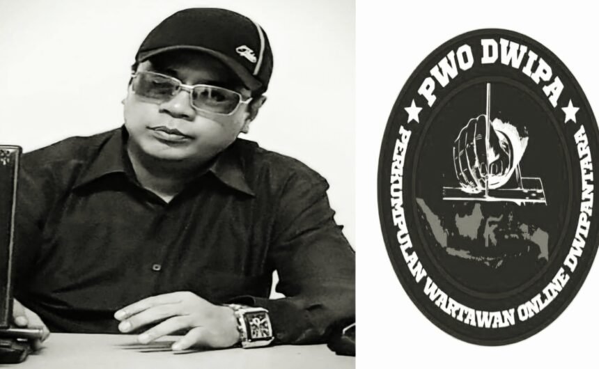 Feri Rusdiono, Ketua Umum Perkumpulan Wartawan Online Dwipa (PWO Dwipa).