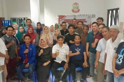 Kegiatan musyawarah khusus untuk bentuk Koperasi Merah Putih di Kelurahan Tompo Balang, Kecamatan Bontoala, Kota Makassar, (21/5/2025).