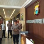 Kapolres Enrekang menggelar tes urine mendadak, (21/5/2025).