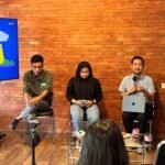 Konferensi pers "Sulawesi Lumbung Polusi" di Kantor Eksekutif Nasional Walhi di Jakarta, Kamis 22 Mei 2025.