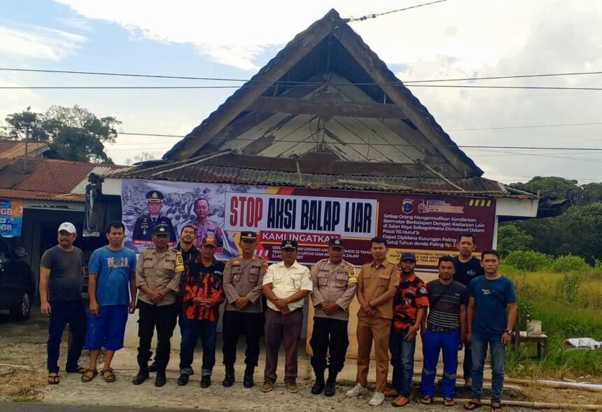 Polisi Dairi pasang spanduk dan tingkatkan patroli, (30/5/2025).