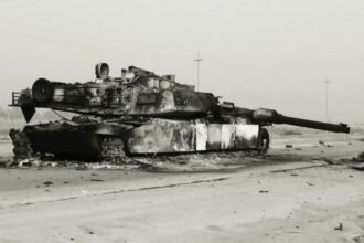 Tank Abrams Ukraina, efektivitasnya dipertanyakan, (19/5/2025). (abc/geopolitics_live/ho)