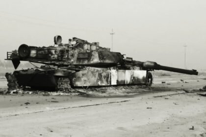 Tank Abrams Ukraina, efektivitasnya dipertanyakan, (19/5/2025). (abc/geopolitics_live/ho)