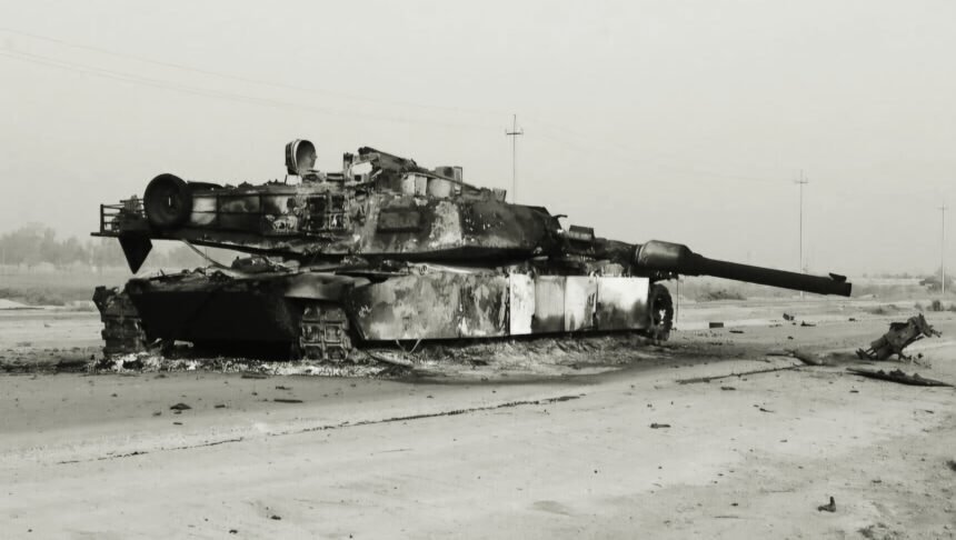 Tank Abrams Ukraina, efektivitasnya dipertanyakan, (19/5/2025). (abc/geopolitics_live/ho)