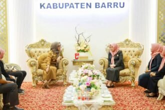 Bupati Barru dan Pengadilan Agama dalam audiensi strategis membahas isu pernikahan anak di bawah umur, 6 Mei 2025.
