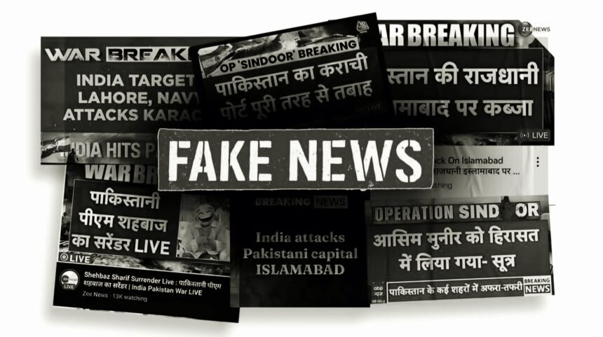 Ilustrasi dugaan fake news, Mei 2025. (trtworld/ho)