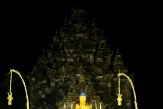 Kevin Wu, Candi Sojiwan, Klaten-Jawa Tengah, 12 Mei 2025.