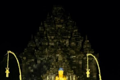 Kevin Wu, Candi Sojiwan, Klaten-Jawa Tengah, 12 Mei 2025.