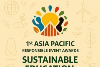 Poltekpar Makassar raih penghargaan internasional sebagai Sustainable Education Winner, Mei 2025.