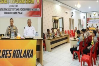 Polres Kolaka menggelar penyuluhan hukum, (3/6/2025).