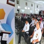 Sekretaris Kementerian Perencanaan Pembangunan Nasional dan BKKBN, Budi Setiyono, bahas bonus demografi di Surabaya, (11/6/2025).