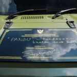 Peluncuran kendaraan taktis listrik MV3 EV “Pandu”, hasil inovasi terbaru dari PT Pindad, (11/6/2025).