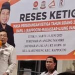 Anggota DPRD Makassar Anwar Faruq menggelar Reses Ketiga Sidang 2024/2025, Sabtu (21/6/2025).