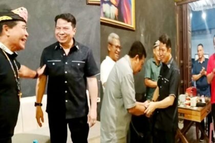 Gubernur Kalimantan Utara (Kaltara), Zainal Arifin Paliwang, bersama rombongan pejabat tinggi provinsi melakukan kunjungan tidak resmi ke sebuah kafe di Kota Makassar pada Jumat malam lalu (27/6/2025).