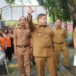 Wali Kota Makassar meninjau Kelurahan Pannampu dalam rangka verifikasi Lomba Kelurahan Terpadu, (3/6/2025).