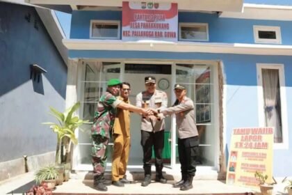 Kantor Tiga Pilar di Desa Panakkukang, (10/6/2025).