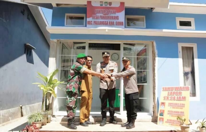 Kantor Tiga Pilar di Desa Panakkukang, (10/6/2025).