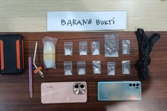 Polres Kolaka jaring jaringan narkoba di Wolo, Juni 2025.