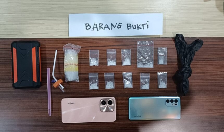 Polres Kolaka jaring jaringan narkoba di Wolo, Juni 2025.