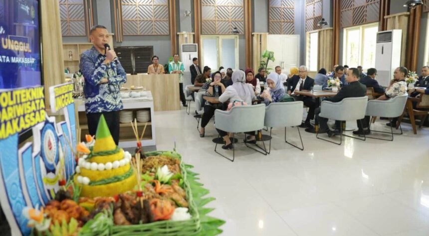 Politeknik Pariwisata (Poltekpar) Makassar menggelar acara syukuran atas pencapaian akreditasi institusi dengan predikat “Unggul” dari BAN-PT.