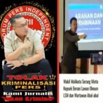 Organisasi Pers Indonesia mengecam pernyataan wakil wali kota Serang terkait sebutan wartawan bodrex, Juni 2025.