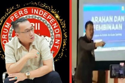 Organisasi Pers Indonesia mengecam pernyataan wakil wali kota Serang terkait sebutan wartawan bodrex, Juni 2025.