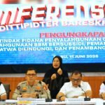 Bareskrim Polri selidiki dugaan pidana tambang nikel di Raja Ampat, (11/6/2025).